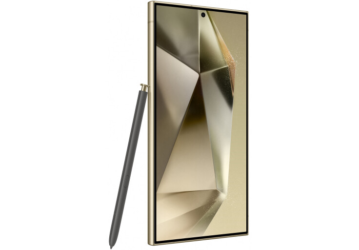sm-s928_galaxys24ultra_devicepenfrontl30_titaniumyellow_231109